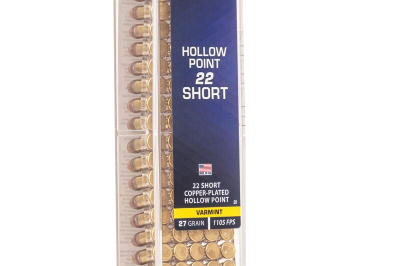 CCI 22 SHORT 27GR 1105FPS HP AMMO 50RDS