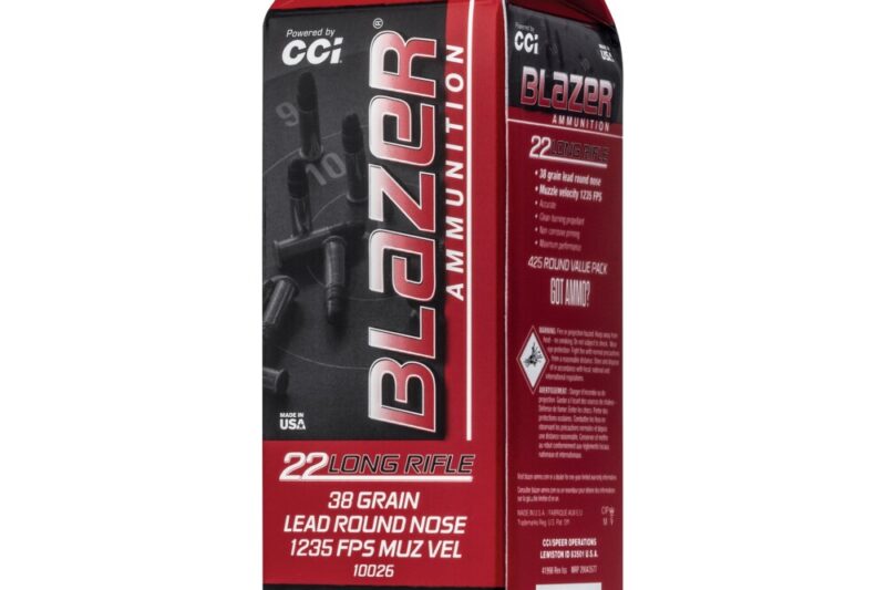 CCI 22LR 38GR LRN AMMO 425CT