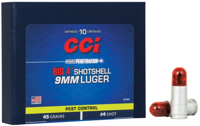 CCI 9MM SHOTSHELL #4 10CT