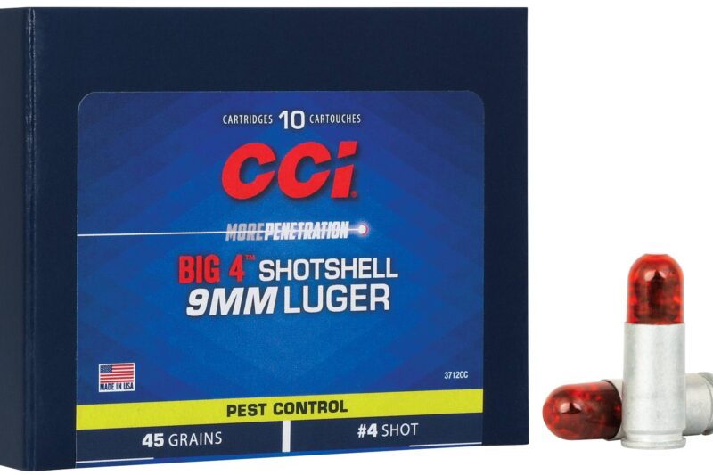 CCI 9MM SHOTSHELL #4 10CT
