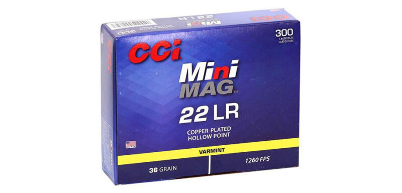 CCI MINI MAG 22LR VARMINT 300CT