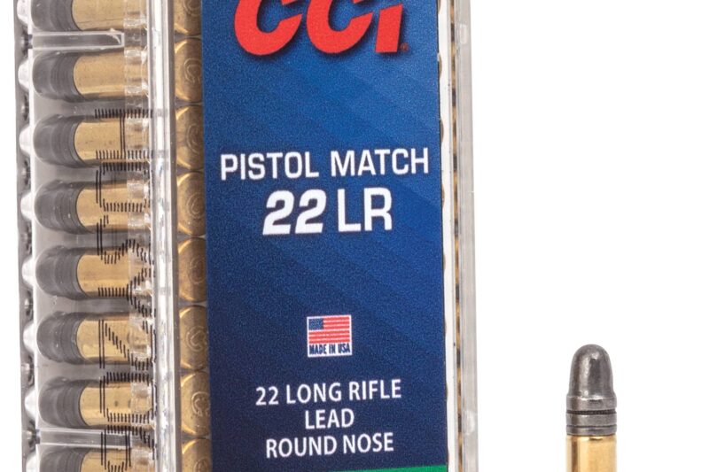 CCI PISTOL MATCH 22LR COMPETITION 22LR ROUND NOSE 40GR 1070 FPS 50CT AMMO CCI PISTOL MATCH 22LR COMPETITION 22LR ROUND NOSE 40GR 1070 FPS 50CT AMMO