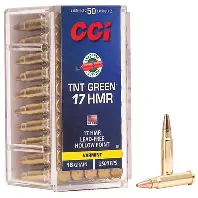 CCI 17 HMR TNT GREEN 16GR HP