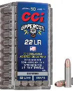 CCI UPPERCUT 22LR 32GR JHP 950FPS AMMO 50CT