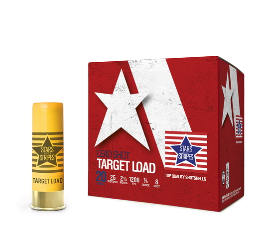 S&S 20ga TARGET LOAD SHOT #8- CASE
