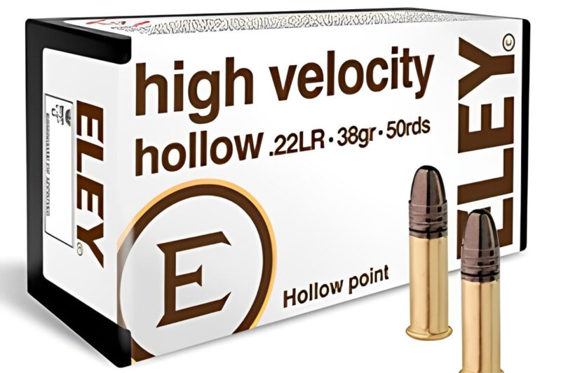 ELEY HIGH VELOCITY 22LR 38GR HP 50RD