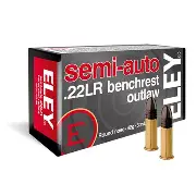ELEY_BENCHREST_OUTLAW_22LR_AMMO_50RDS ELEY 22LR BENCHREST OUTLAW AMMO 50RDS
