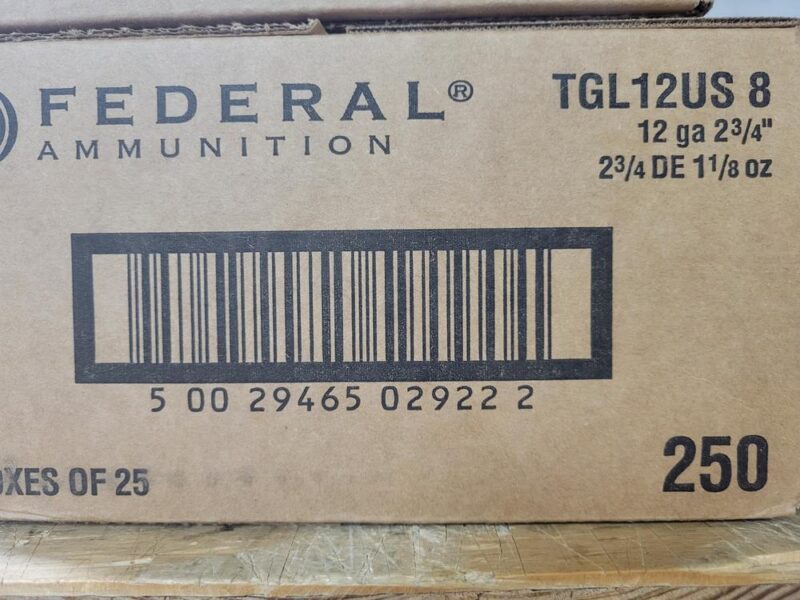 FEDERAL 12GA 2-34 1-18OZ 1145FPS #8 Case