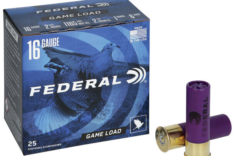 FEDERAL 16GA 2.75″ 2.5D 1OZ #6 AMMO 25CT FEDERAL 16GA 2.75" 2.5D 1OZ #6 AMMO 25CT