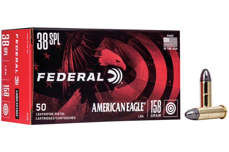 FEDERAL 38 SPL 158GR LRN AMMO 50RDS