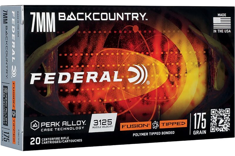 FEDERAL 7MM BACK COUNTRY 175GR AMMO 20CT
