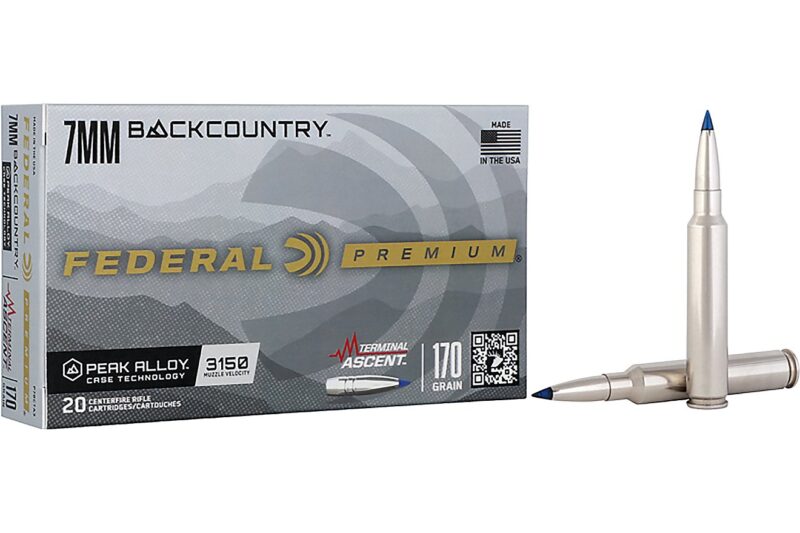 FEDERAL 7MM BACKCOUNTRY TERMINAL ASCENT AMMO 20CT
