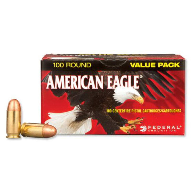 FEDERAL AMERICAN EAGLE 45 ACP 230GR FMJ AMMO 50RDS