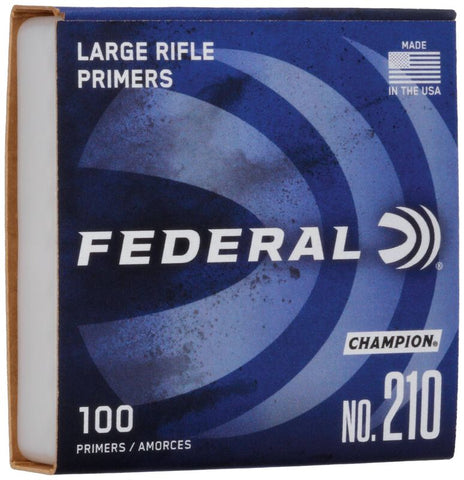 FEDERAL LARGE RIFLE PRIMERS 100