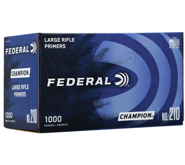 FEDERAL LARGE RIFLE PRIMERS 1000 FEDERAL LARGE RIFLE PRIMERS 1000