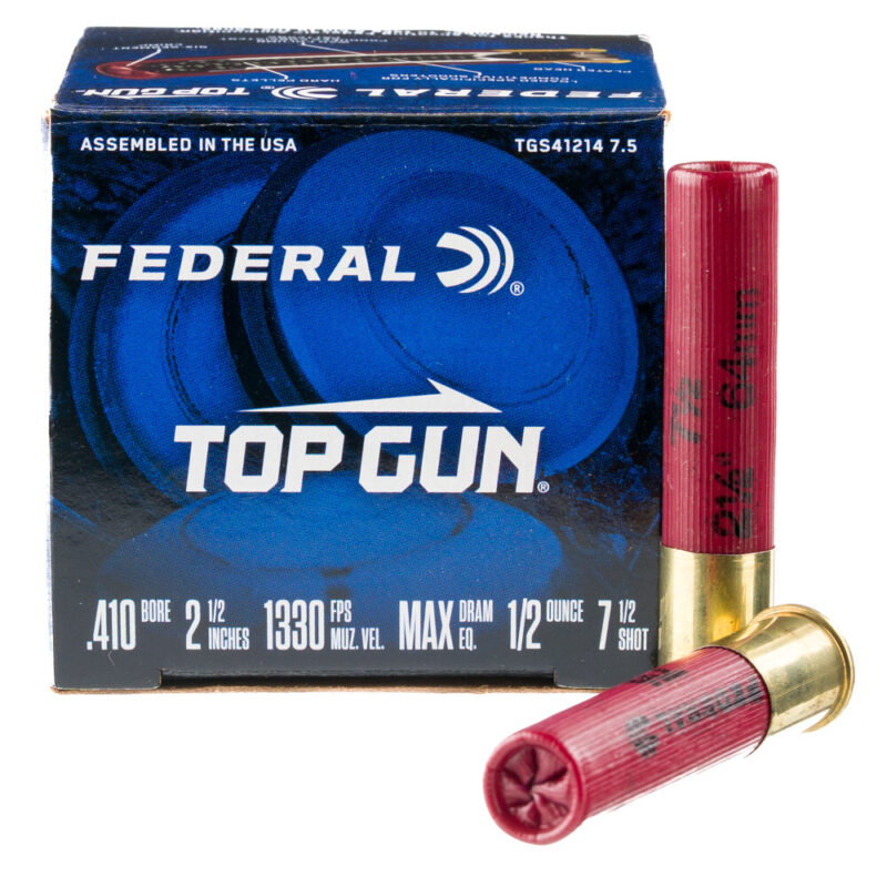 FEDERAL TOP GUN 410 2-3/4" 1330FPS #7.5