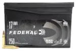 FEDERAL 17 HMR 17GR HP AMMO 250RDS