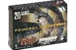 FEDERAL_20_GAUGE_MAGNUM_BUCKSHOT_1100FPS_2BUCK_5CT_SHOTSHELL FEDERAL 20 GAUGE MAGNUM BUCKSHOT 1100FPS 2BUCK 5CT SHOTSHELL