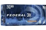 FEDERAL 243 WIN 80GR SP AMMO 20RDS