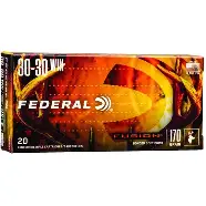 FEDERAL 30-30 WINCHESTER 170GR FUSION-BT AMMO 20CT
