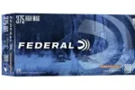 FEDERAL 375 H&H MAG 300GR SOFT POINT 20CT