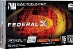 FEDERAL 7MM BACK COUNTRY 175GR AMMO 20CT