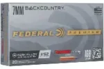 FEDERAL 7MM BACK COUNTRY BARNES LRX AMMO 20CT