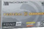 FEDERAL 7MM BACK COUNTRY BERGER ELITE HUNTER 195GR AMMO 20CT