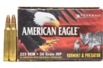 FEDERAL AMMO 223 REM 50GR JHP