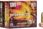 FEDERAL FUSION 10MM ACP 200GR AMMO 20RDS