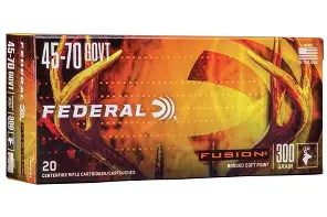 FEDERAL FUSION 45-70 GOVT 300GR AMMO 20RDS