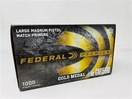 FEDERAL LARGE PISTOL MAGNUM MATCH PRIMERS