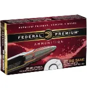 FEDERAL PREMIUM 30-06 SPRG 180GR NOSLER PARTITION AMMO 20RDS