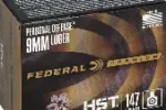 FEDERAL PREMIUM HST 9MM 147GR JHP AMMO 20RDS