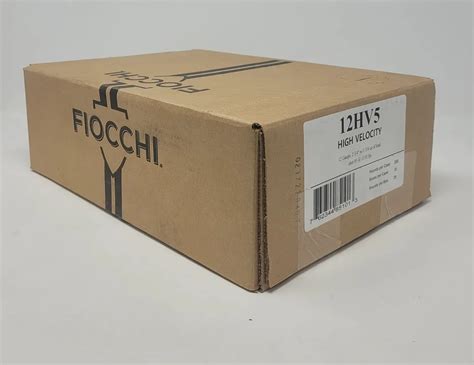 FIOCCHI 12GA 2-3/4" 1330FPS HIGH LEVOCITY AMMO 250CT
