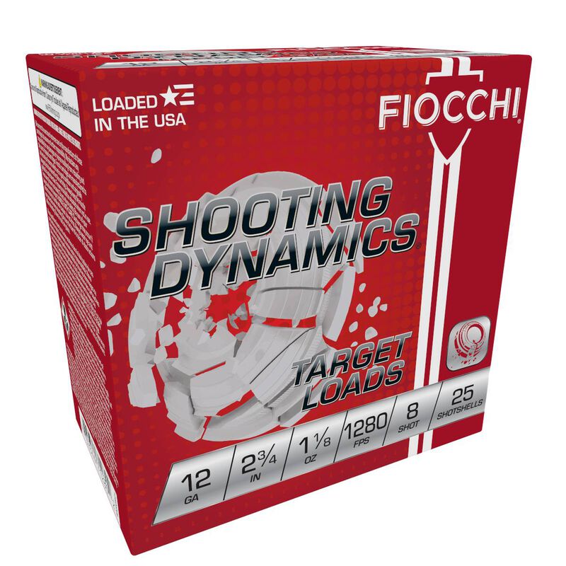 FIOCCHI 12GA 2-3/4" 1OZ 1170 #7.5