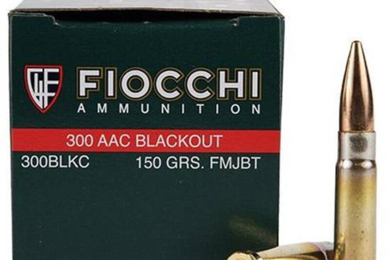 FIOCCHI 300 AAC BLACKOUT 150GR FMJBT AMMO 50CT