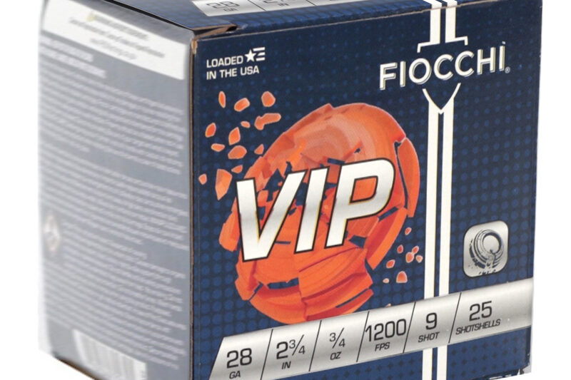 Fiocchi Premium Target Ammo 28 Gauge 2-3/4" 3/4oz. #9 Shot FIOCCHI AMMO 28GA 2.75" TARGET 1200FPS 3/4OZ #9 CASE
