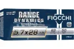 FIOCCHI 5.7X28 FN 62GR FMJ AMMO 50CT