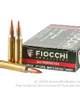 FIOCCHI_AMMO_223_REMINGTON_77GR_SRA_MK-HPBT_AMMO_20CT FIOCCHI AMMO 223 REMINGTON 77GR SRA MK-HPBT AMMO 20CT