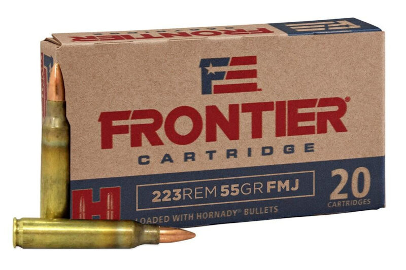 FRONTIER 223 REM 55gr FMJ 20ct FRONTIER 223 REM 55gr FMJ 20ct