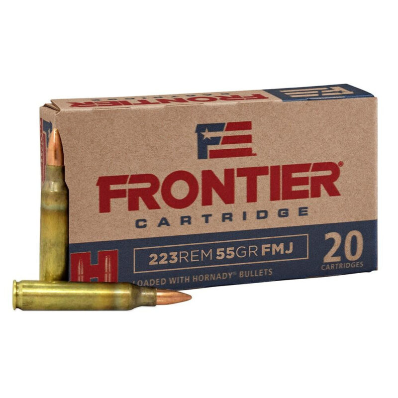 FRONTIER 223 REM 55gr FMJ 20ct