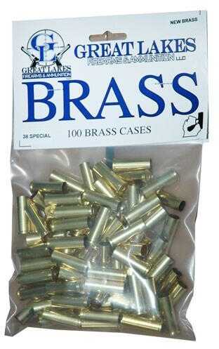 GREAT LAKES 38 SPECIAL BRASS 100CT