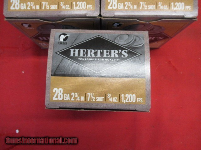 HERTERS 28GA #9 SHOT HERTERS 28GA #9 SHOT