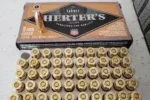 HERTERS 9MM 115FMJ 50RDS