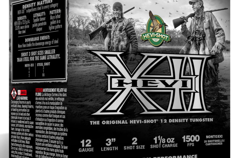 HEVI-SHOT XII 12GA 3” 1-1/8OZ 1500FPS #2 AMMO 25RDS