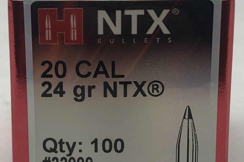 HORNADY 20C 24GR NTX 100CT