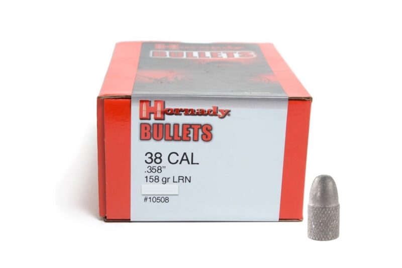 HORNADY 38CAL (.358″) 158GR SWCHP BULLETS HORNADY 38CAL (.358") 158GR SWCHP BULLETS