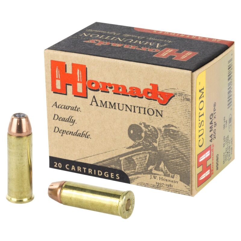 HORNADY 44 MAGNUM 200gr XTP AMMO 20RDS