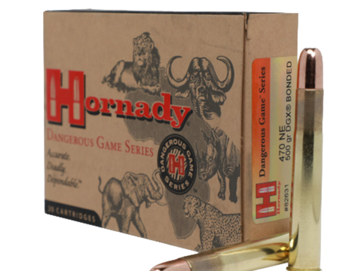 HORNADY 470 NE 500GR DGS 20RD